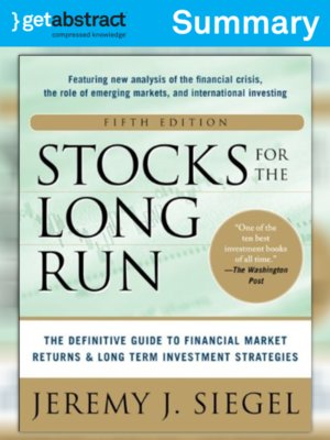 cover image of Stocks for the Long Run (Summary)